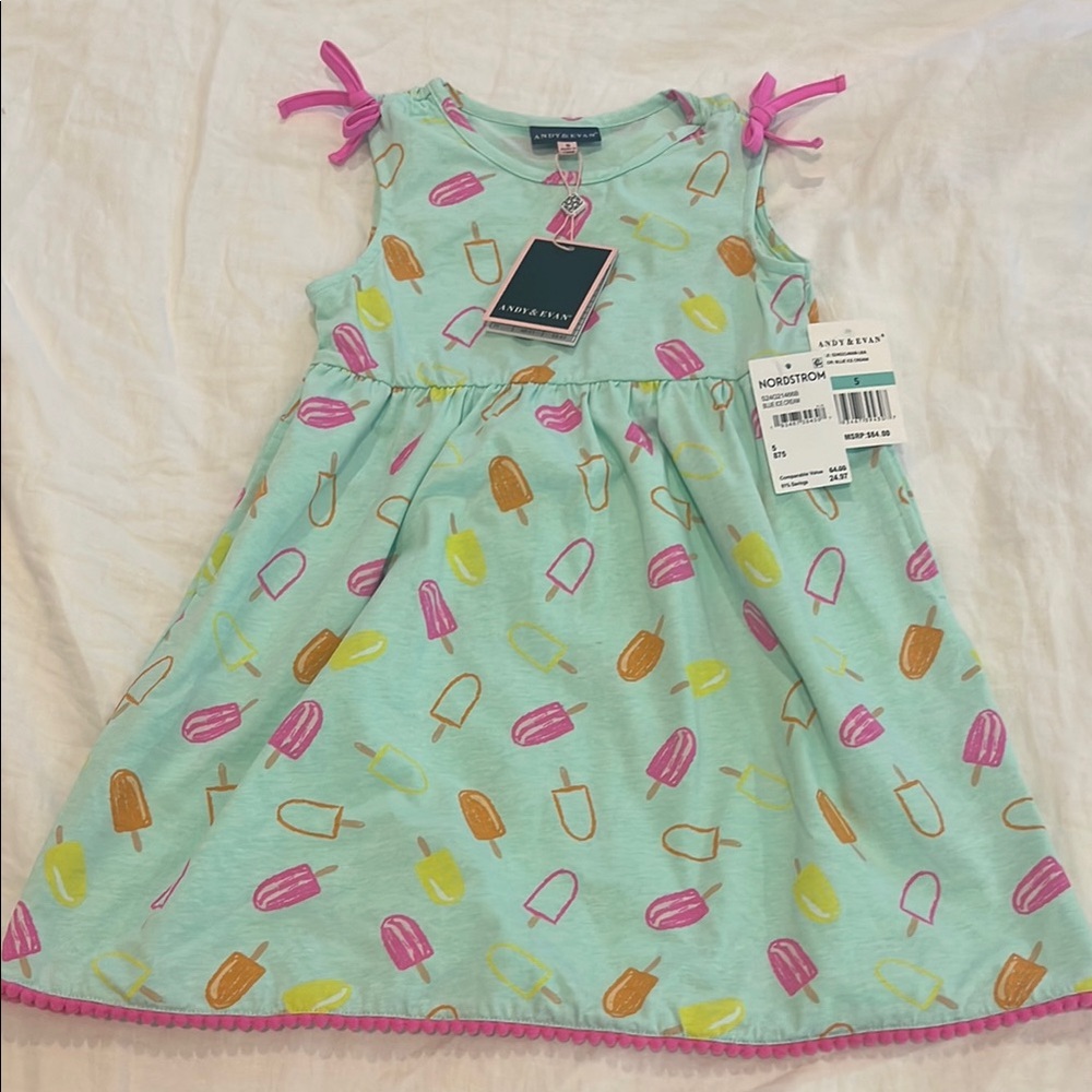 NWT Andy & Evan Sweet Summer Popsicle Print Dress - Size 5